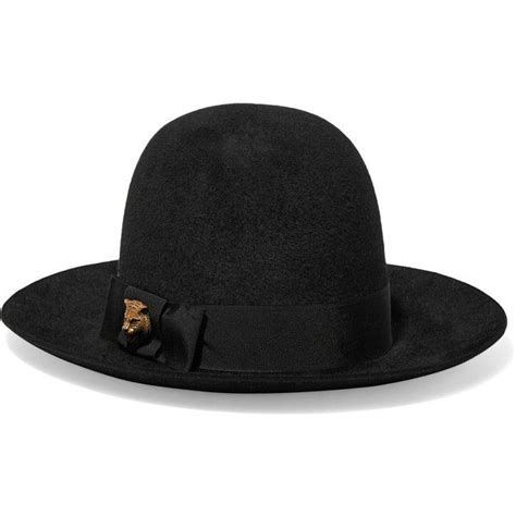 black gucci har|designer fedora hats gucci black.